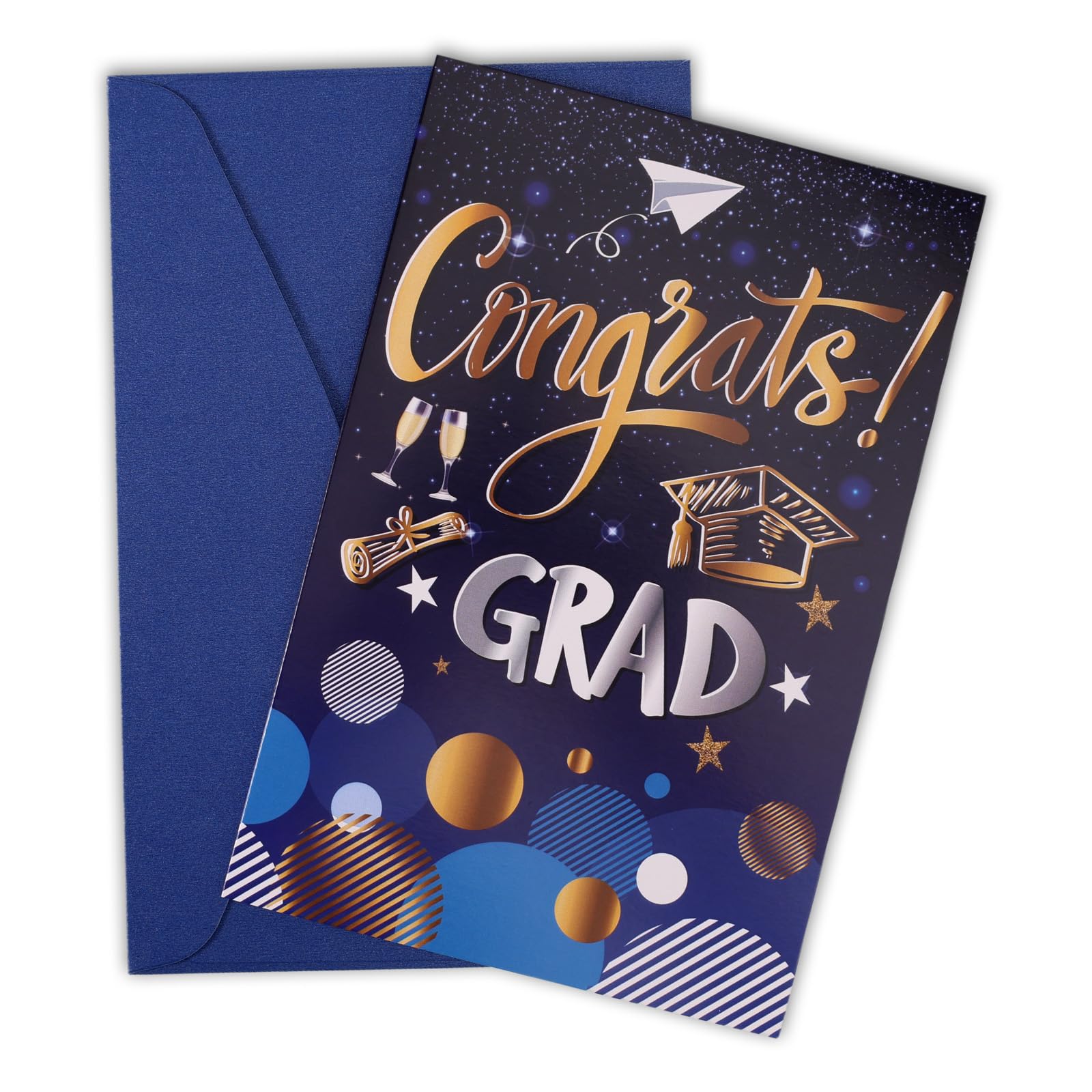 lasuroa Graduation Card, Best Graduation Party Favor Grad Gifts for Graduates Congratulations Card with Envelope for College & High School Graduates