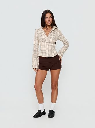 Princess Polly Women's Long Sleeve Blouse Top