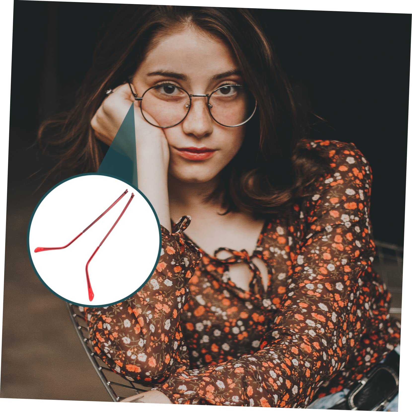 Healeved 5paare Ersatzbügel Für Brillen Universelle Metallbügel Weinrot Rutschfeste Brillenarme Installieren Für Brillen Und Sonnenbrillen
