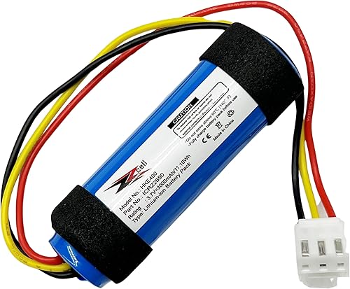 ZZcell® HKE400 - Batería de repuesto para Harman Kardon Onyx Studio 4, ICR22650, 3.7Volts 3000mAh