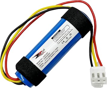 ZZcell HKE400 Battery Replacement for Harman Kardon Onyx Studio 4, ICR22650, 3.7Volts 3000mAh
