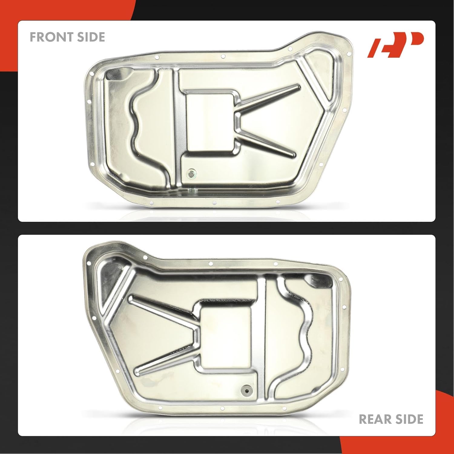 A-Premium Transmission Oil Pan with Drain Plug Compatible with Audi A4 2011-2016, Q5, A5, A6, A7, A4 allroad, A4 Quattro, A5 Quattro, A6 Quattro, A7 Quattro, A8 Quattro, allroad, RS7, S8, SQ5