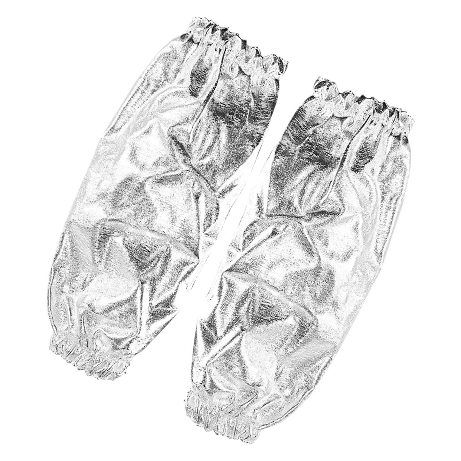 Manchons à Souder En Cuir Manches de protection contre la chaleur, manches soudage, cuisine ignifugées en feuille d'aluminium, for les bras (hommes)
