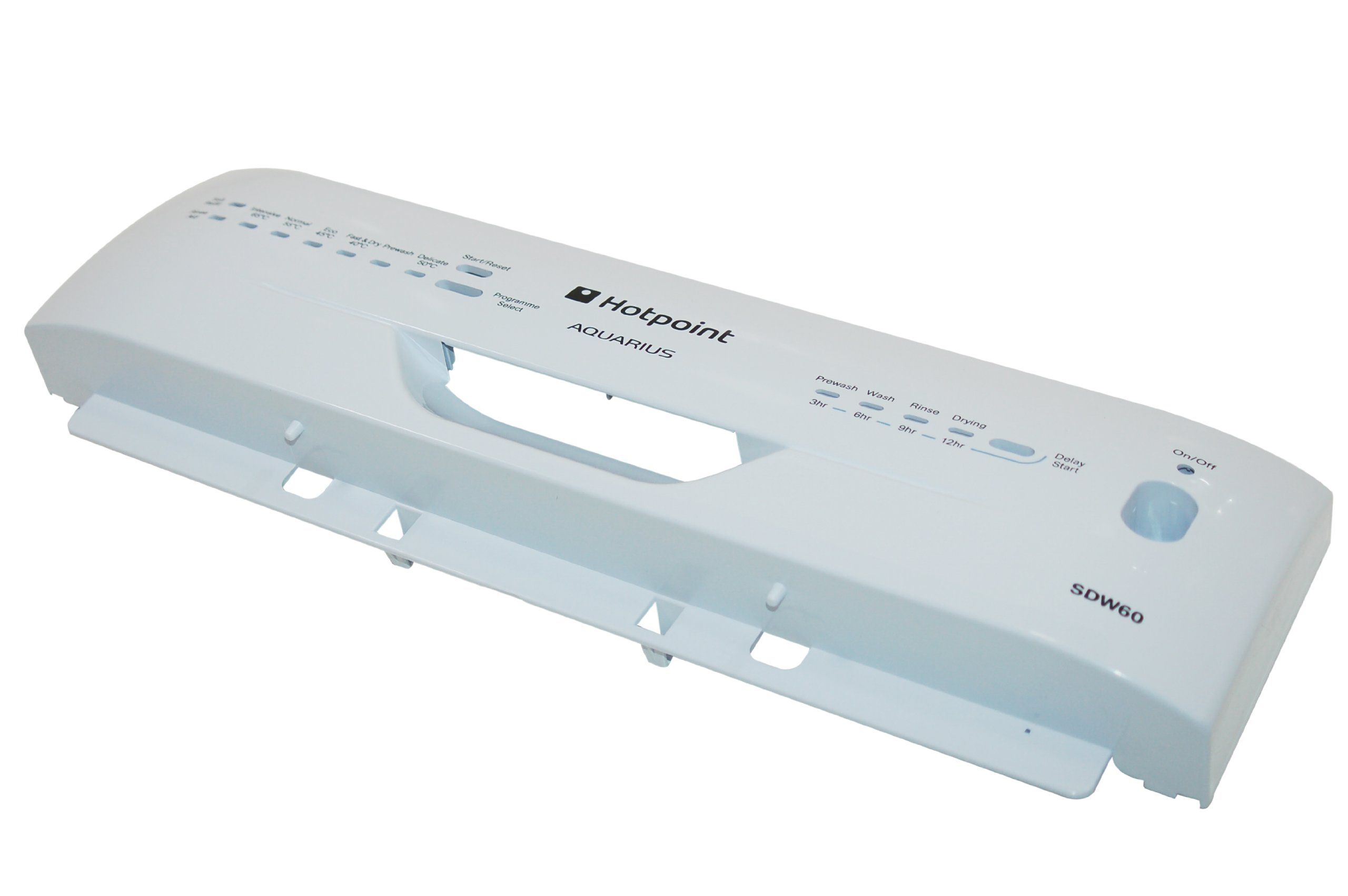 Hotpoint C00111877 Hotpoint zmywarka biała konsola panel Facia. Oryginalna część numer C00111877,