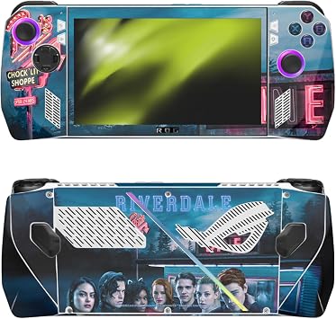 Head Case Designs Officially Licensed Riverdale Group Poster Character and Logo Vinyl Sticker Skin Decal Cover Compatible with Asus ROG Ally