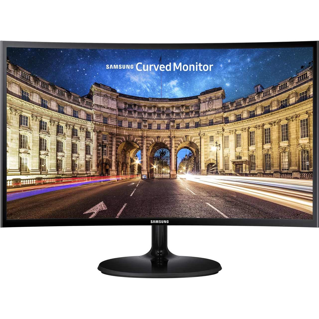 Samsung 24F390 Monitor Curvo FHD da 24", 1920 x 1080, 16.7 Milioni di Colori, 4 ms, HDMI, D-Sub, Nero, VESA