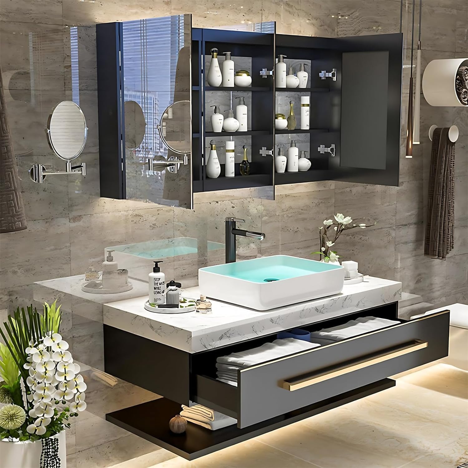 ZGNBSD Bathroom Vanity - Modern Bathroom Vanity, image size:1500x1500