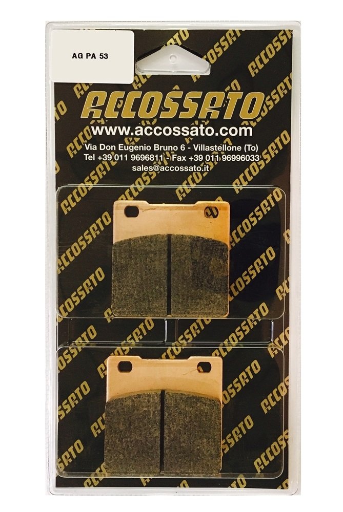 Accossato Pastiglia freno AGPA53ST, SUZUKI > GSX 550 ED, 550 (1983-1984)