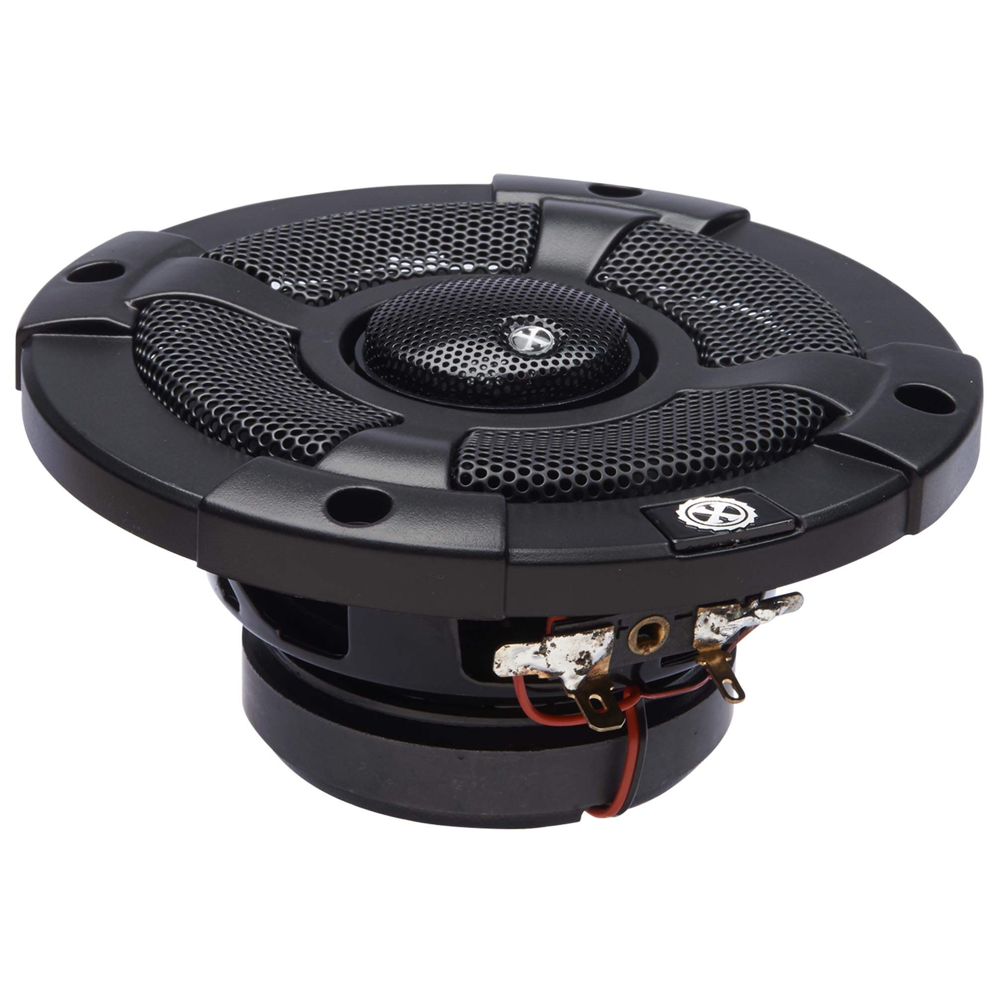 PowerBass XL-42SS - Altavoces coaxiales para deportes motores/marinos de 10.2 cm - Par