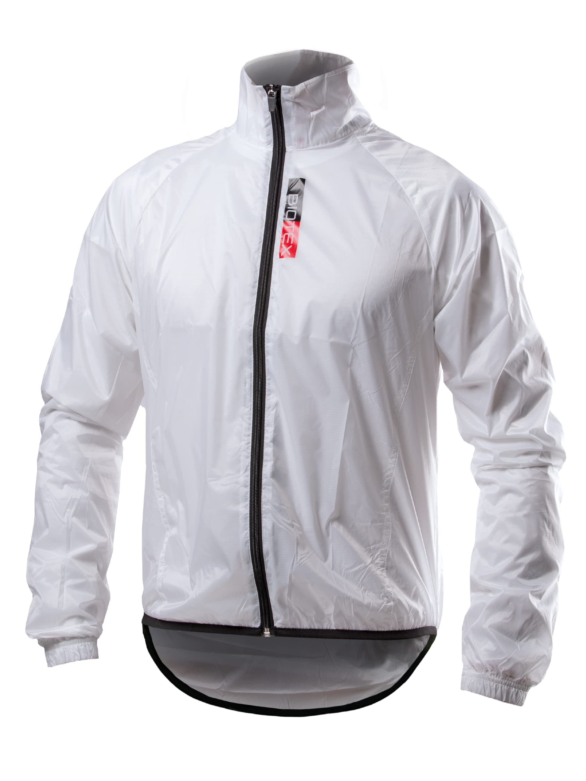 BIOTEX Mantellina X-Light Unisex Antivento e Traspirante, Giacca Traspirante e Ripiegabile per Ciclismo e Running