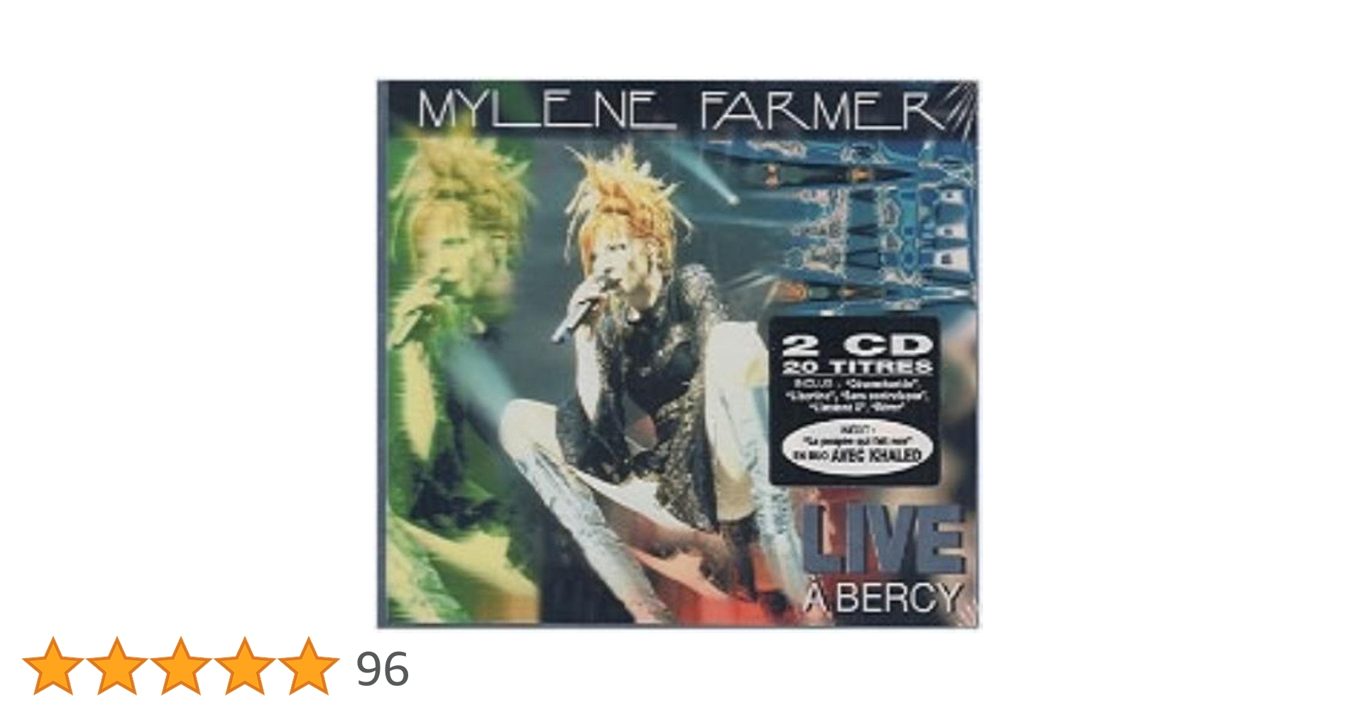 Live à Bercy: Farmer, Mylène: Amazon.fr: CD et Vinyles}