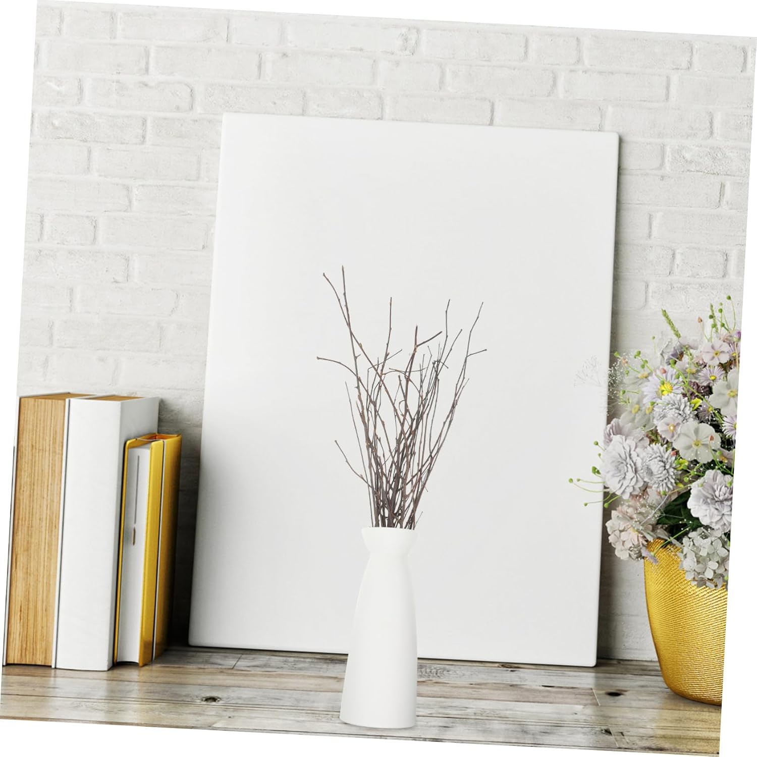 10pcs Natural Dried Twigs Tree Branch Decor for Home Greenery Decor Decorative Stems for Vases Boys and Girls