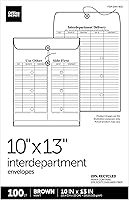 Vista 4 de Office Depot® Sobres interdepartamentales de marca, 10 x 13 pulgadas, marrón, caja de 100