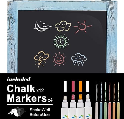 Miniatura 6 de Board2by Letrero magnético resistente con marco en A, 40 x 20 pulgadas, tablero de sándwich grande de pie, caballete de pizarra para exteriores,