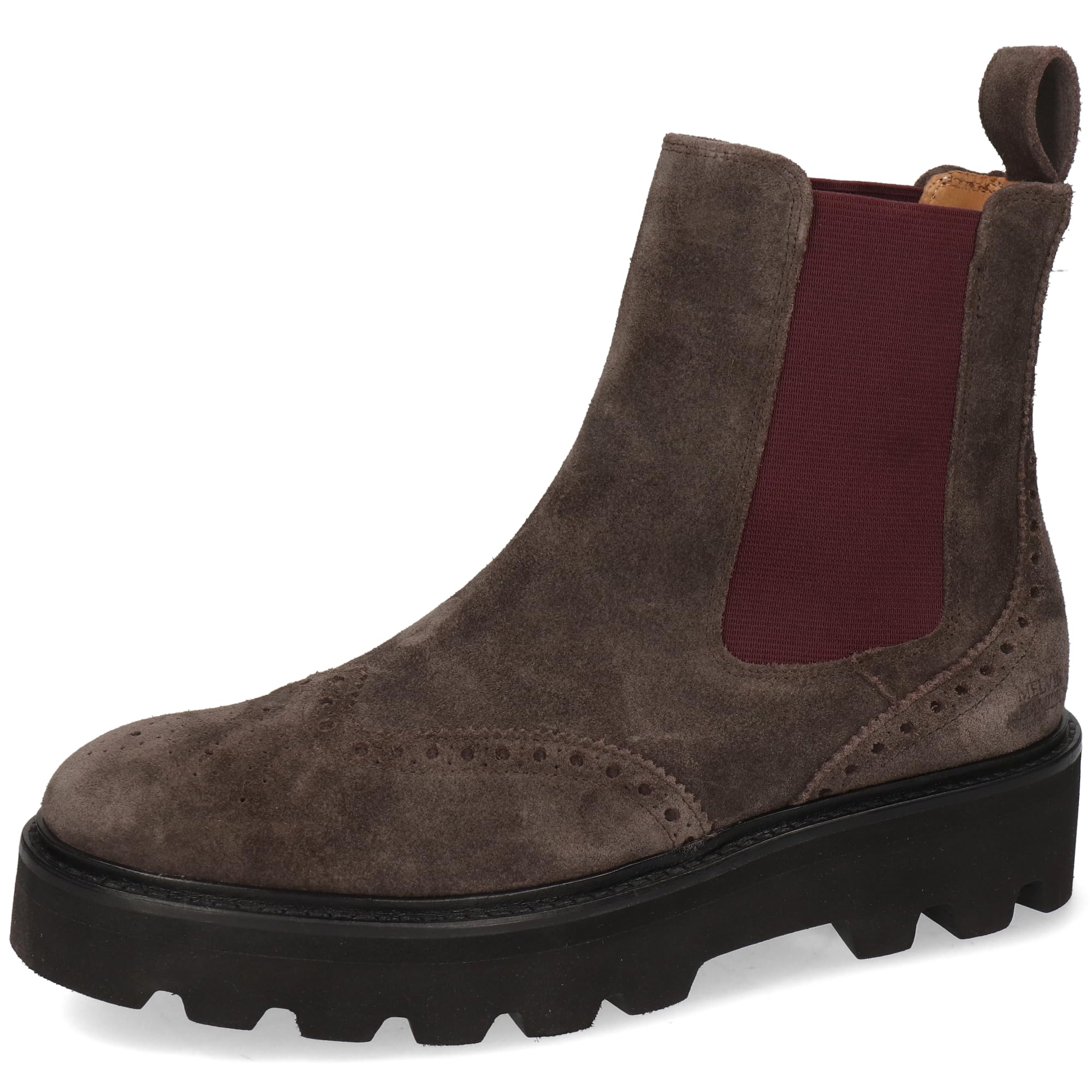 Melvin & Hamilton Women Sally 112 Chelsea Boot, Brown, 9 UK