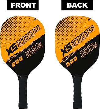 Pickleball Set - Paddle and Ball Set, Padel Racket Paddles, Beach Tennis, Indoor/Outdoor