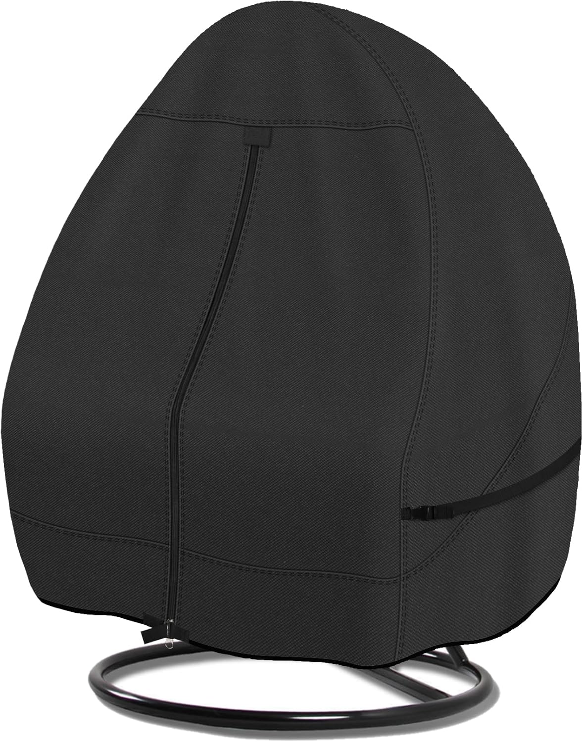 Porch Shield Patio Egg Chair Cover - 600D Waterproof and UV Resistant Wicker Outdoor Basket Chair Cover 54W x 43D x 60H inches