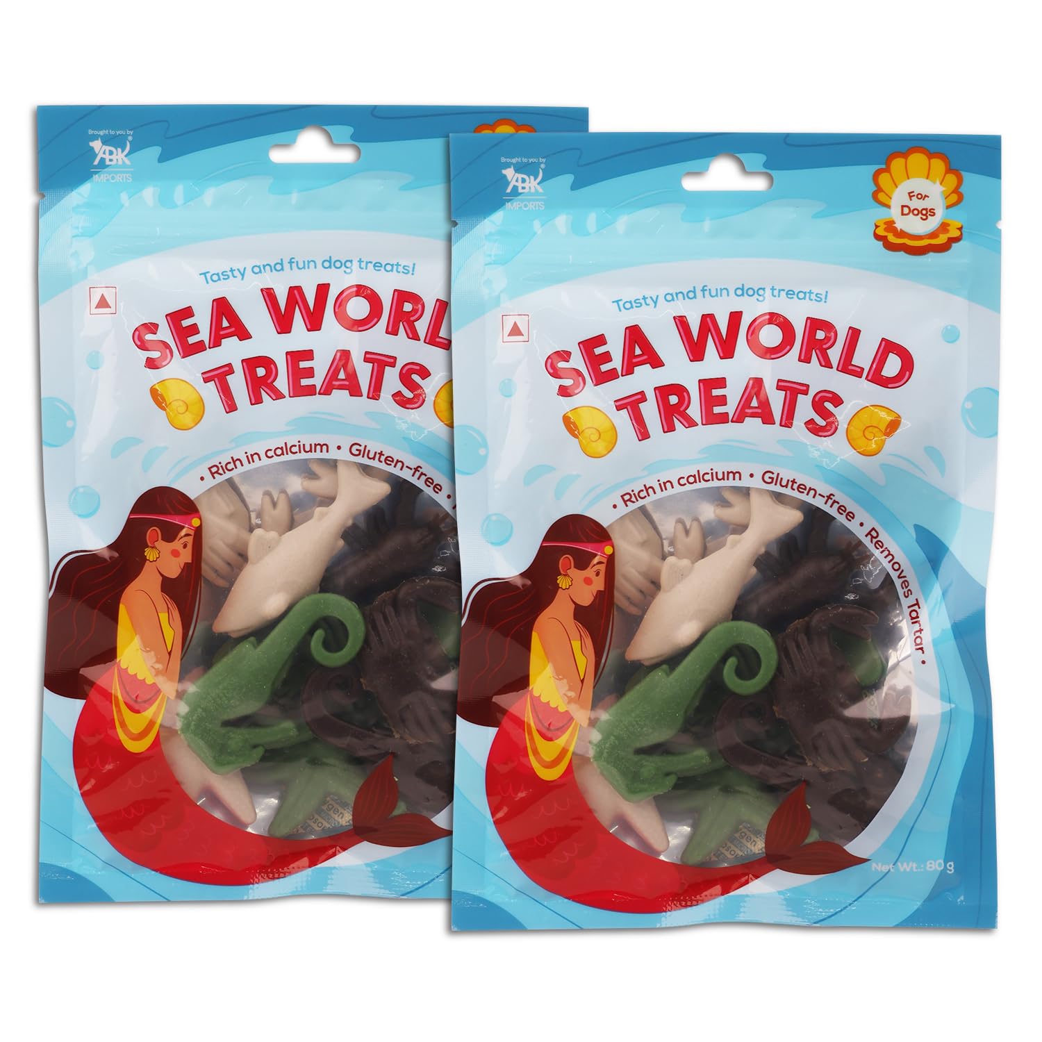 Sea World Dog Treats, Tasty and Fun Dog Treat with Calcium-Rich Gluten-Free Nutrients, Suitable for All Breeds of Dogs Pack of 2 Each 80 gm (B0CX997P3P) Amazon Price History, Amazon Price Tracker