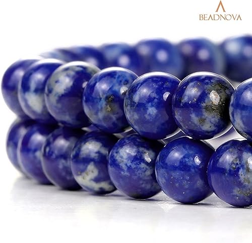 Miniatura 3 de Cuentas Beadnova redondas, sueltas, de 0.16 a 0.4 pulgadas, para bisutería