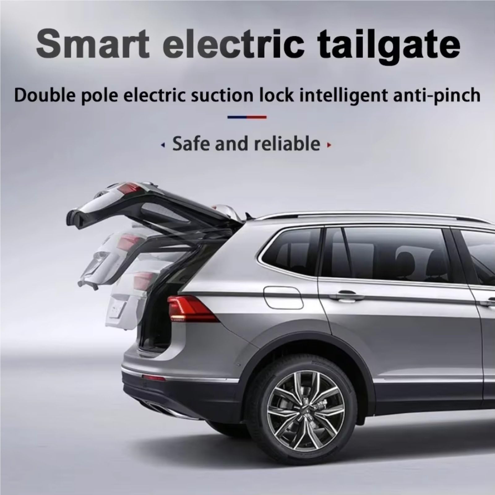 Modyfikacja elektrycznej tylnej klapy dla Jaguara XE (edycja 2018-2020), inteligentna skrzynia tylna z automatycznymi sprężynami gazowymi