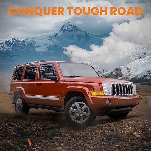 Miniatura 8 de Kit de nivelación trasera delantera de 3.5 pulgadas para Jeep Grand Cherokee WK 2005-2010, Commander XK 2006-2010 Kit de elevación de suspensión