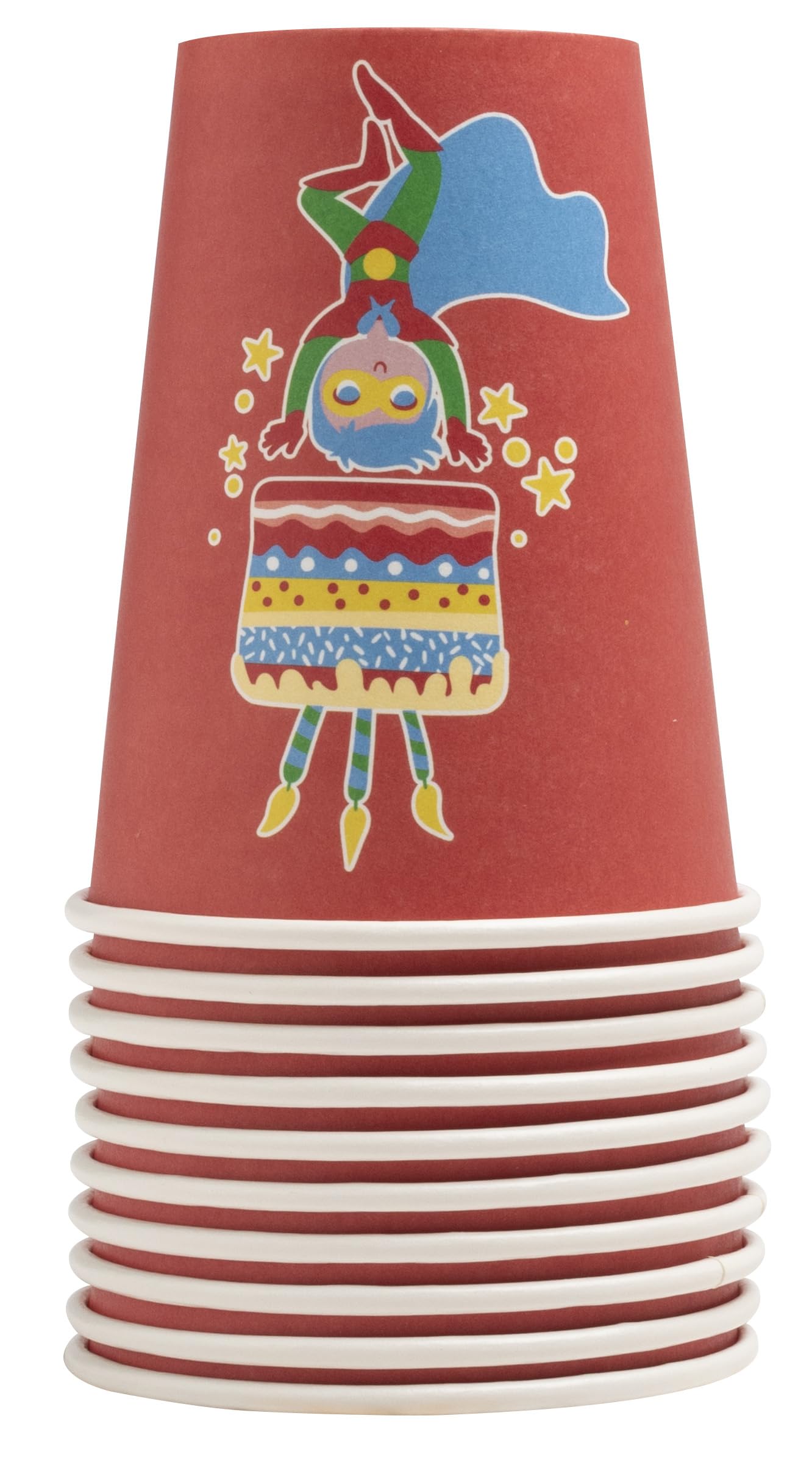 Pro Tablecloth – Ref 89160i – 10 Paper Cups – 20 cl – Superhero