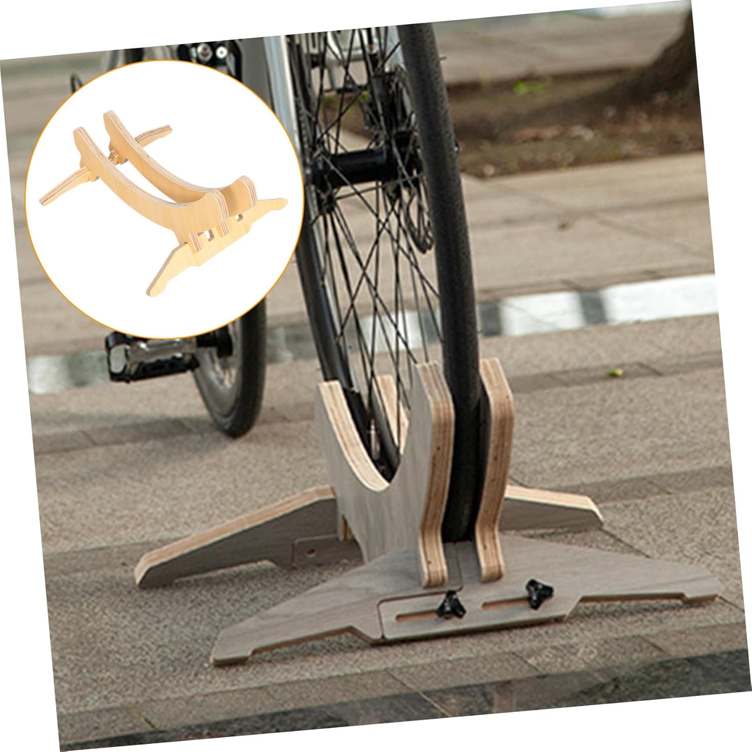 Bike Storage Rack Easy Assemble Bike Display Stand Display Support Rack