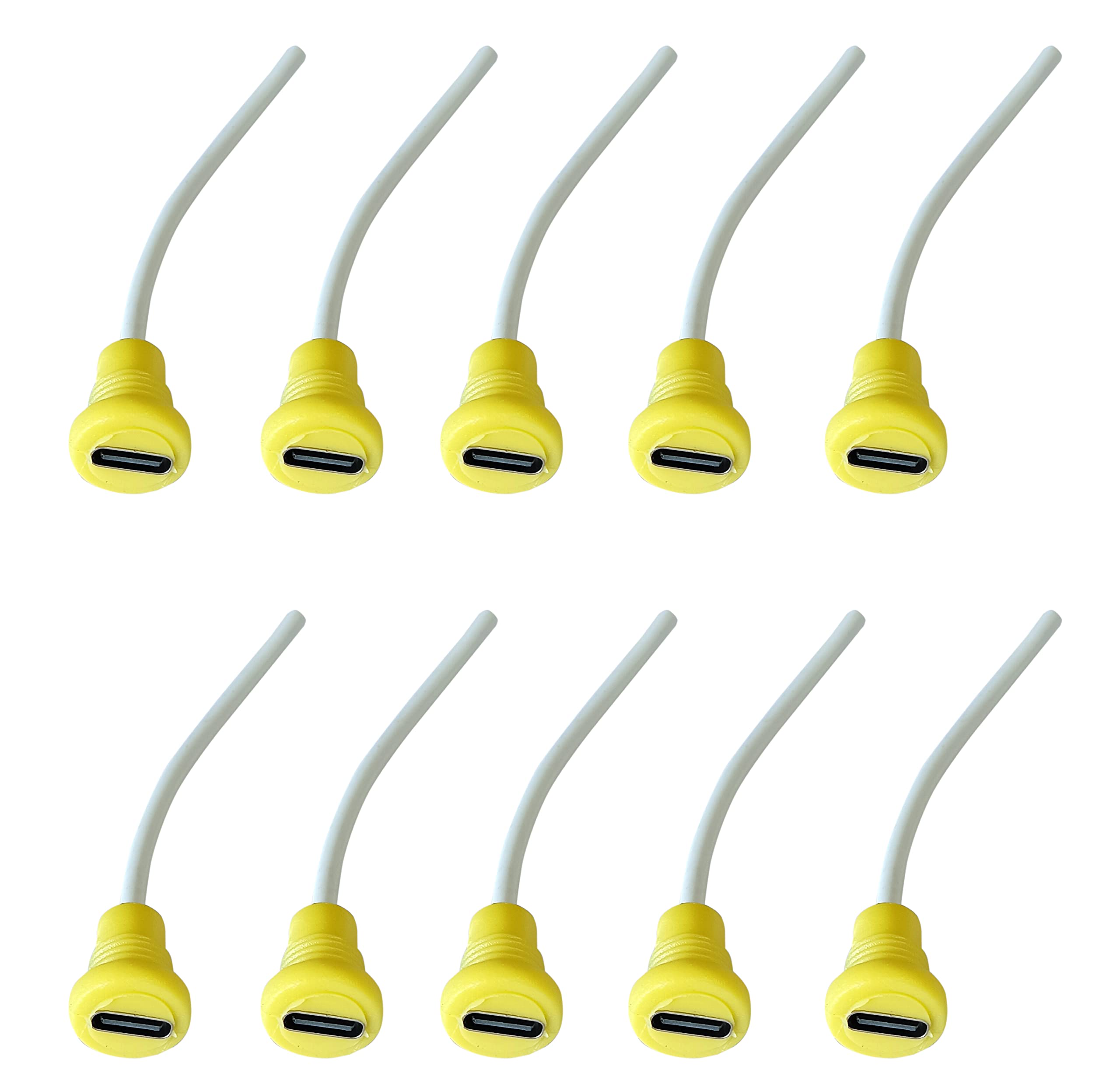 Steko (10 Pieces TYPE C Female Panel Mount Connector With Moulded Wire | Multipurpose Use For DIY Projects, Hobby Kit, Electronic Circuit PCB (B0BR19WW1D) Amazon Price History, Amazon Price Tracker