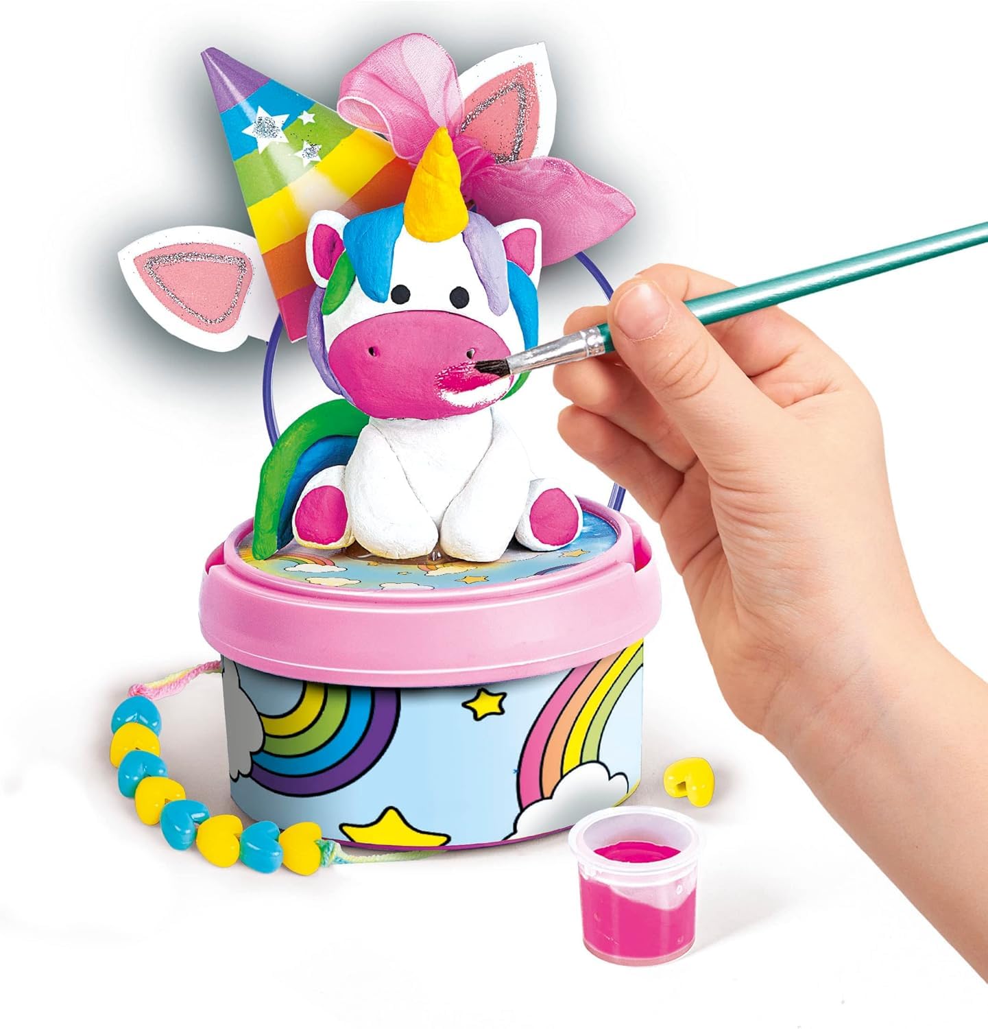 Amazon.co.jp: Clementoni - Idea-Surprise Box-レインボー&ユニコーン