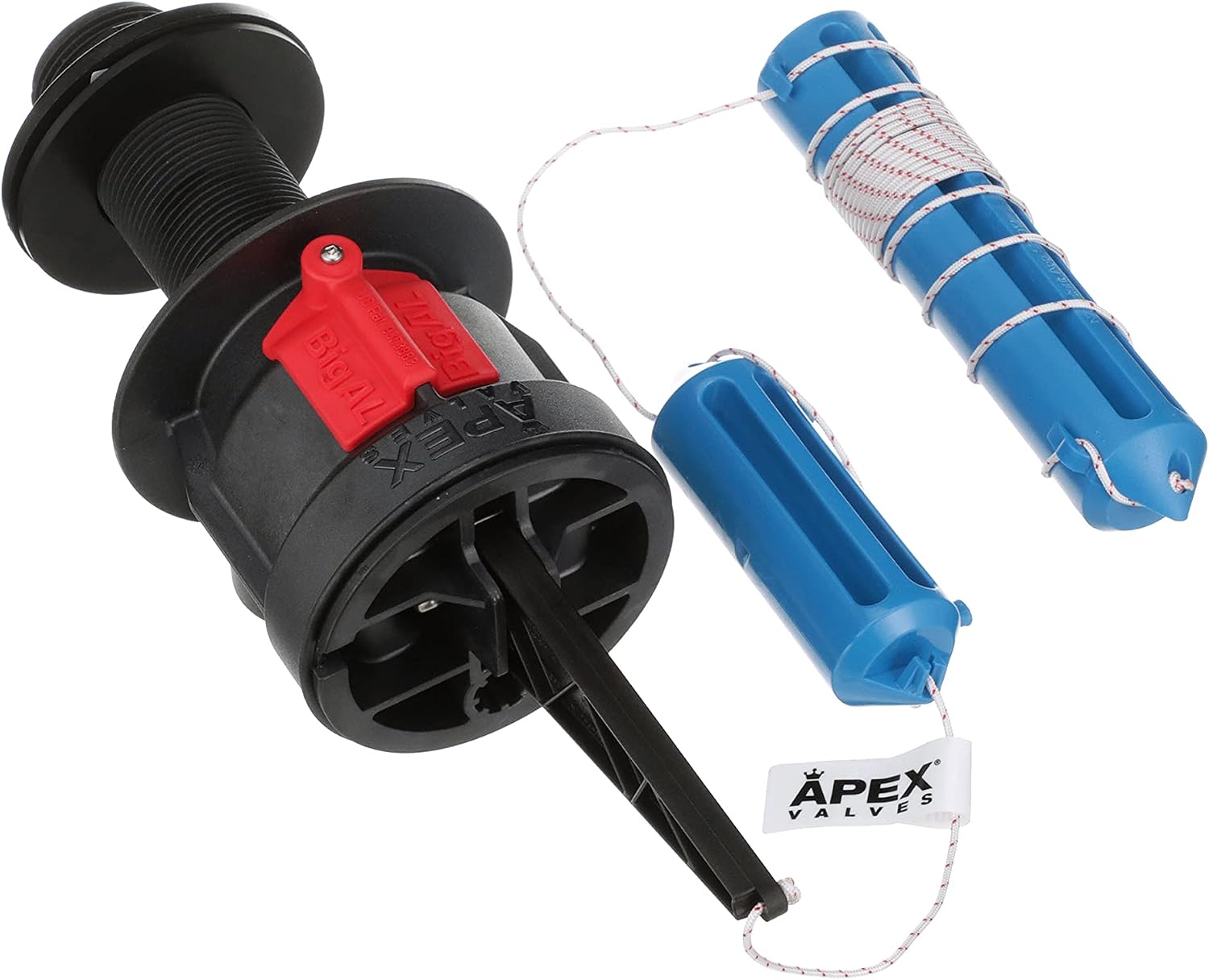 Watts APEX BA Series BigAI 2" Black Plastic High-Flow Dual-Level Reservoir/Tank Valve, Diaphragm Activated with Steel Pin, UV Stabilized Glass Fiber Reinforced Nylon, Agriculture & Irrigation