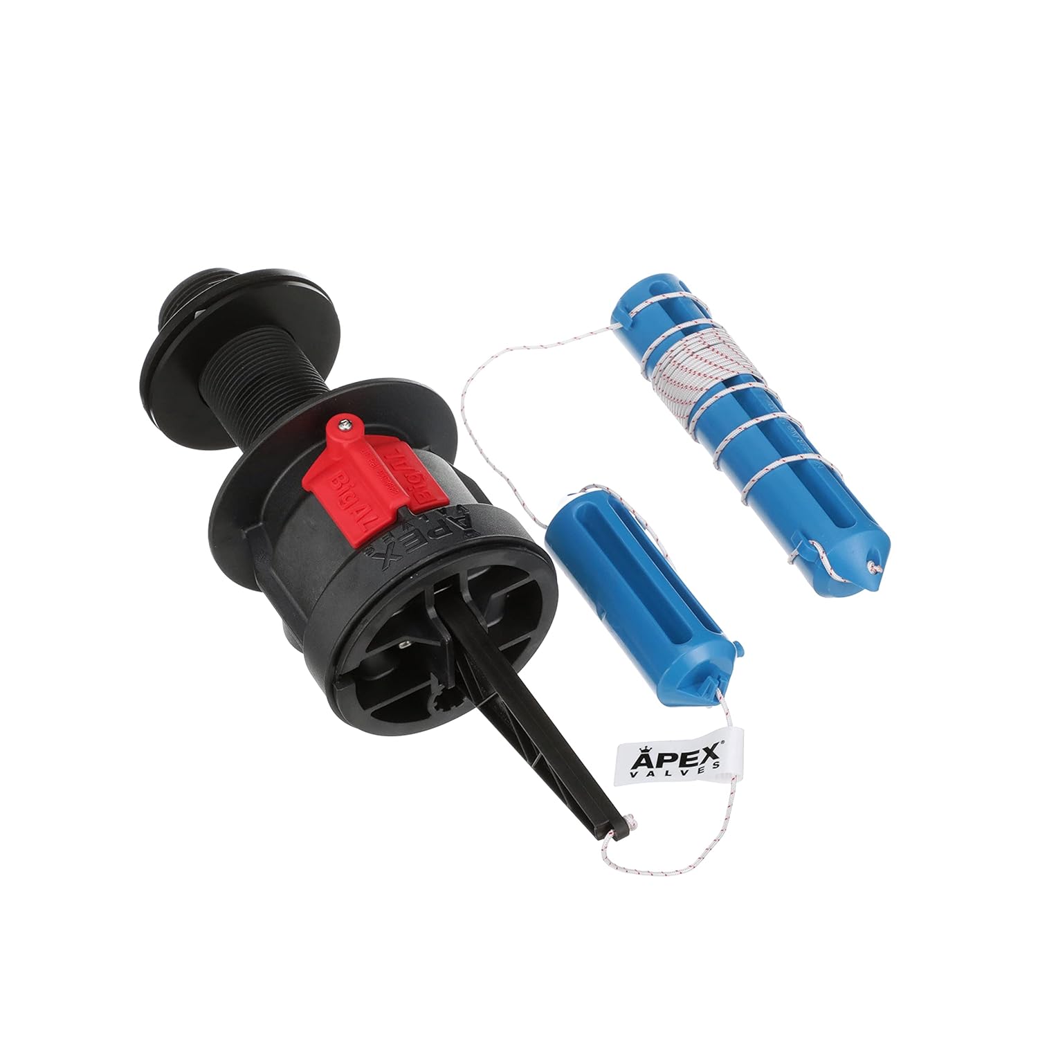 Watts APEX BA Series BigAI 1-1/4" Black Plastic High-Flow Dual-Level Reservoir/Tank Valve, Diaphragm Activated with Steel Pin, UV Stabilized Glass Fiber Reinforced Nylon, Agriculture & Irrigation