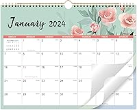 Vista 1 de Calendario 2024 – Calendario de pared 2024, 12 calendario mensual 2024 de enero de 2024 a diciembre de 2024, calendario de pared 2024