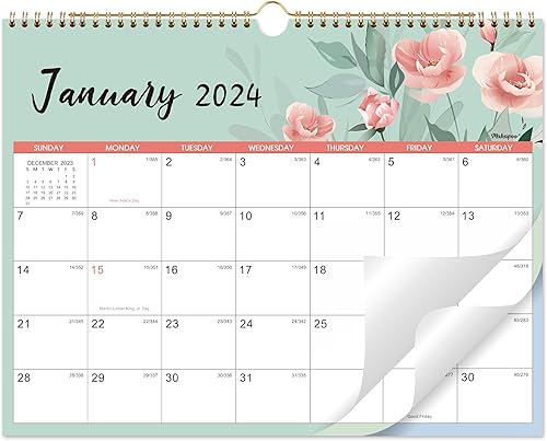 Miniatura 1 de Calendario 2024  Calendario de pared 2024, 12 calendario mensual 2024 de enero de 2024 a diciembre de 2024, calendario de pared 2024 con