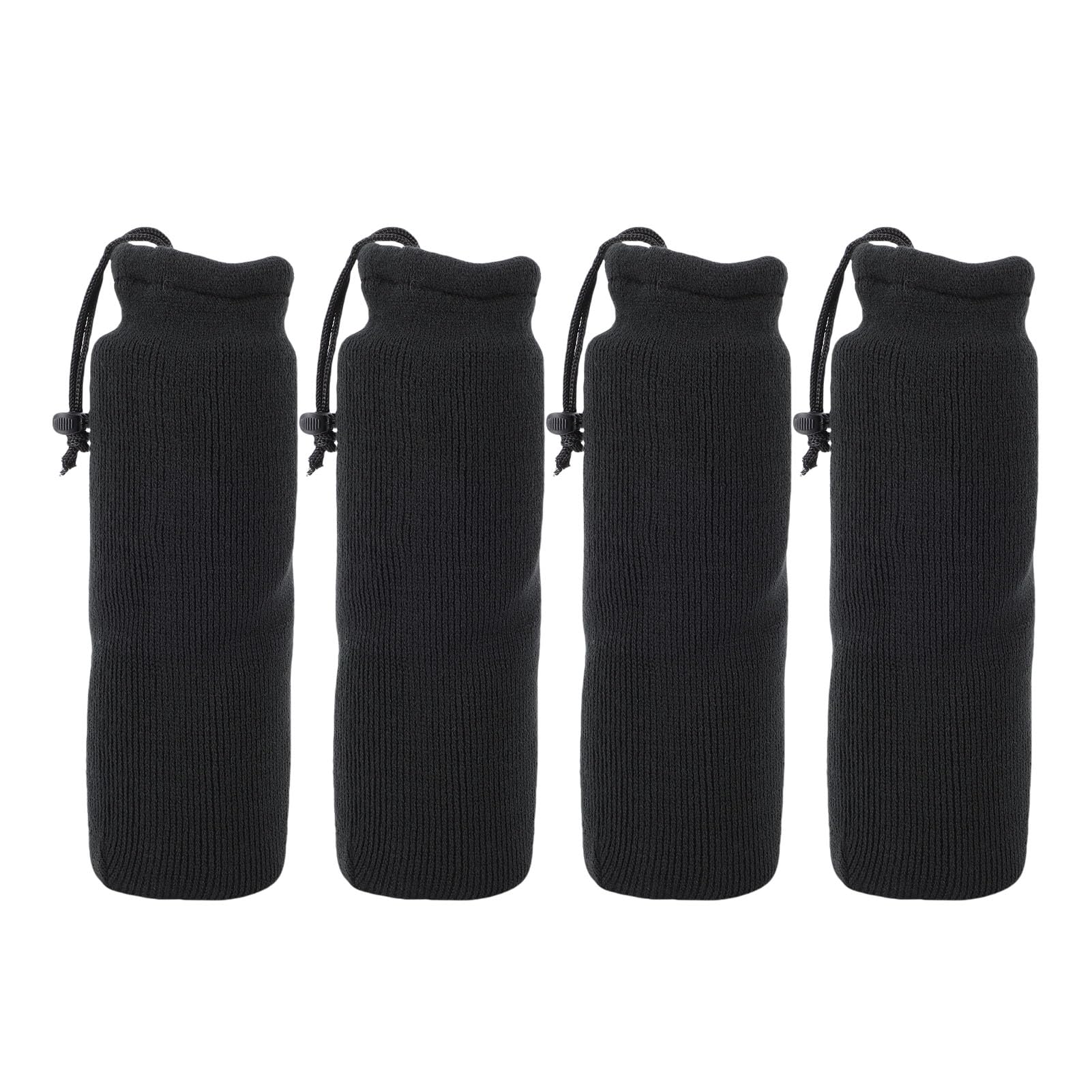 Fundas para Parachoques de Barco, Paquete de 4, con Ajuste y protección Solar, para Parachoques de Tubo de Cuerda Central y de Doble Ojo, 20 x 63 cm