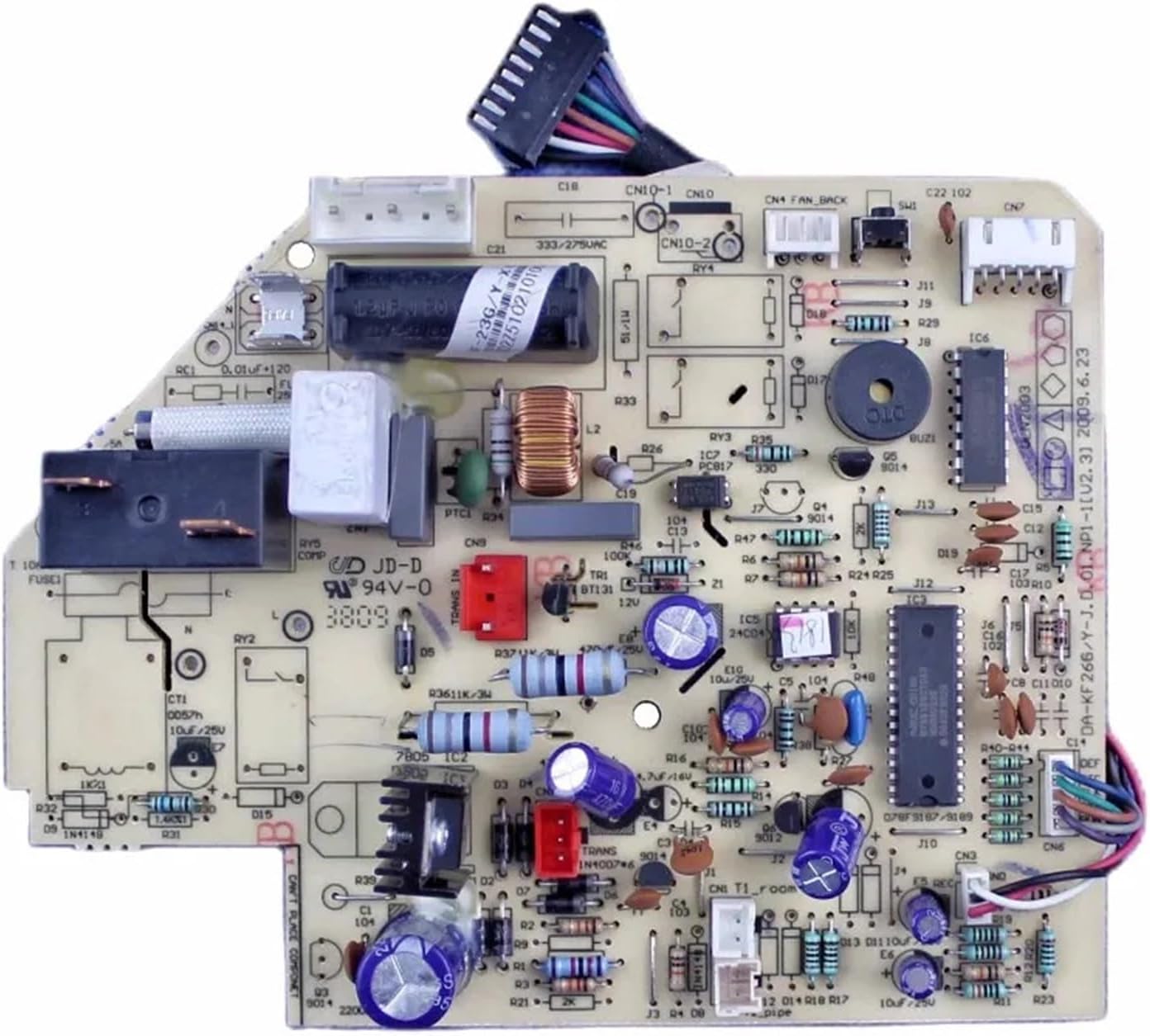 Air Conditioning Accessories .Compatible for Midea KF-23GY-X (E2) DA-KF26GY-J Indoor Main Control Panel Computer Board