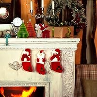 Vista 5 de Scented Candles Gift Set, Elk & Christmas Tree Shaped Candles, 6 Pack Handmade Soy Wax Xmas Aromatherapy Candle Home Party Dinner