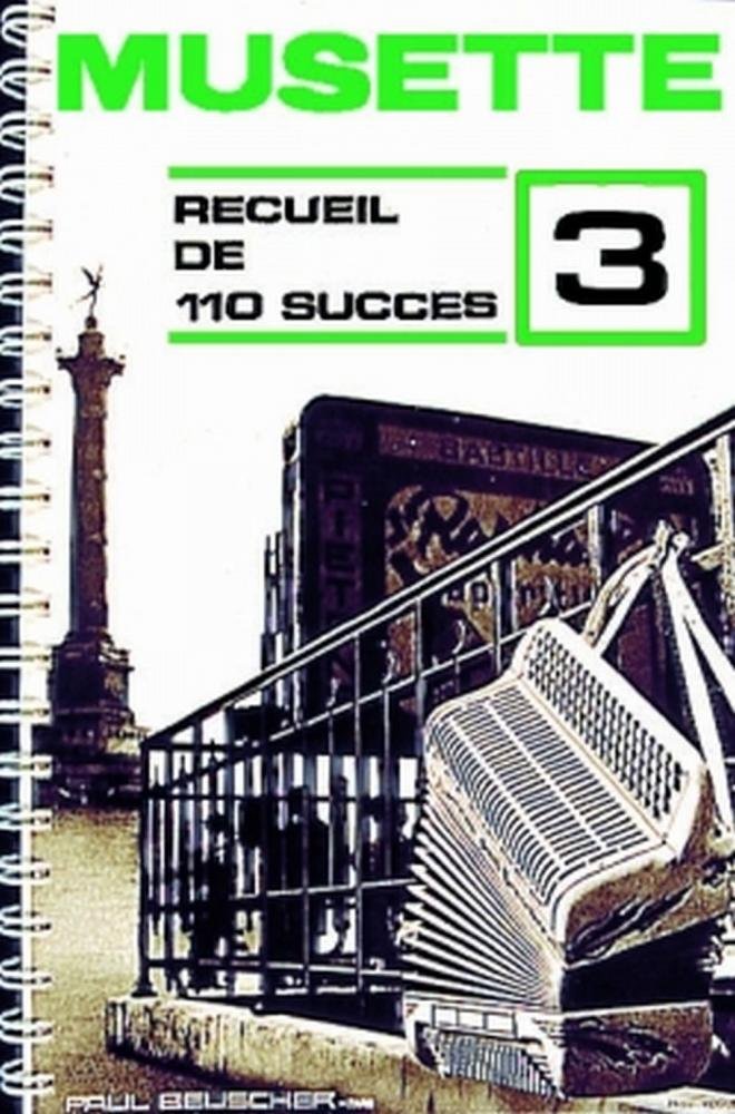 Partition : 110 succes musette n°3 accordeon