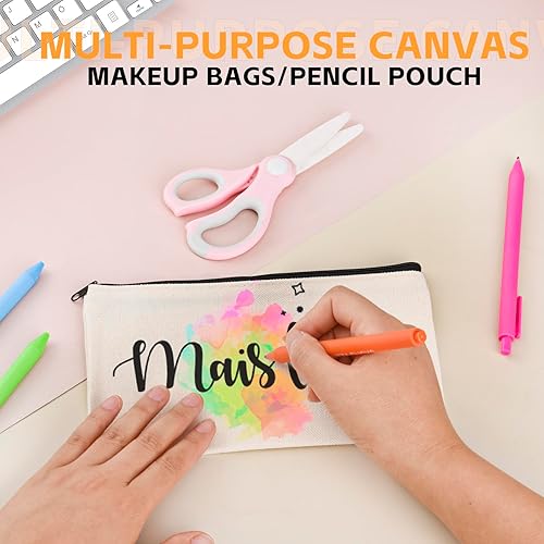 Miniatura 6 de PABUES Paquete de 8.3 × 4.7 pulgadas en blanco para manualidades, Paquete de 14 beige