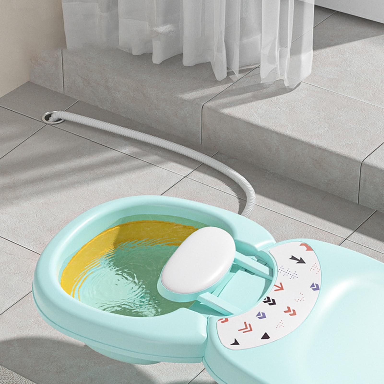 Kinder-Shampoo-Stuhl, Haarwaschsalon-Stuhl für Kleinkinder | Shampoo Salon | Sitzstuhl klappbar für Kinder,Tragbarer Kinder-Shampoo-Stuhl mit Shampoo-Becken für, Mädchen, Kleinkinder