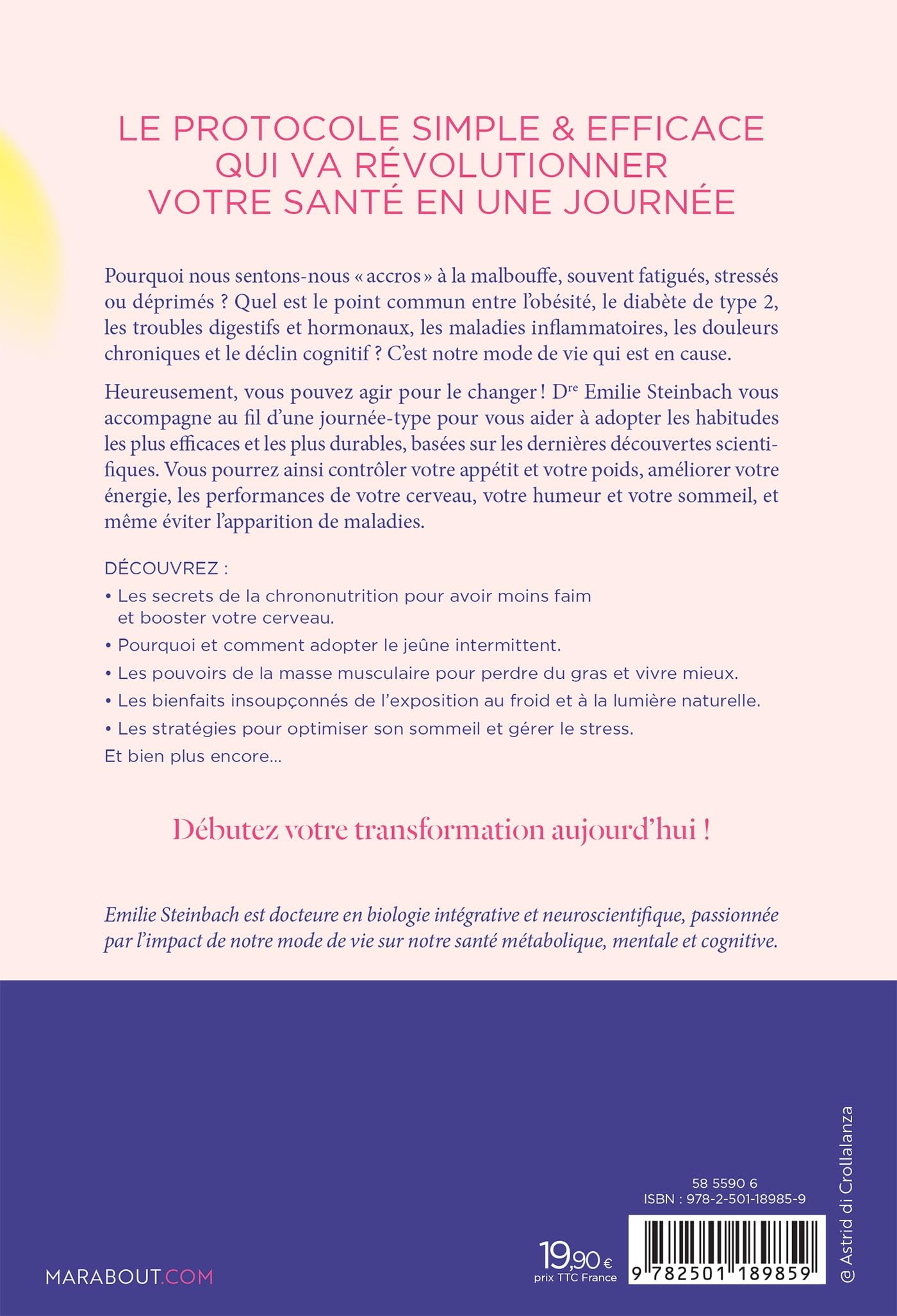 Votre santé optimisée: Le protocole quotidien qui va changer votre vie: 31557