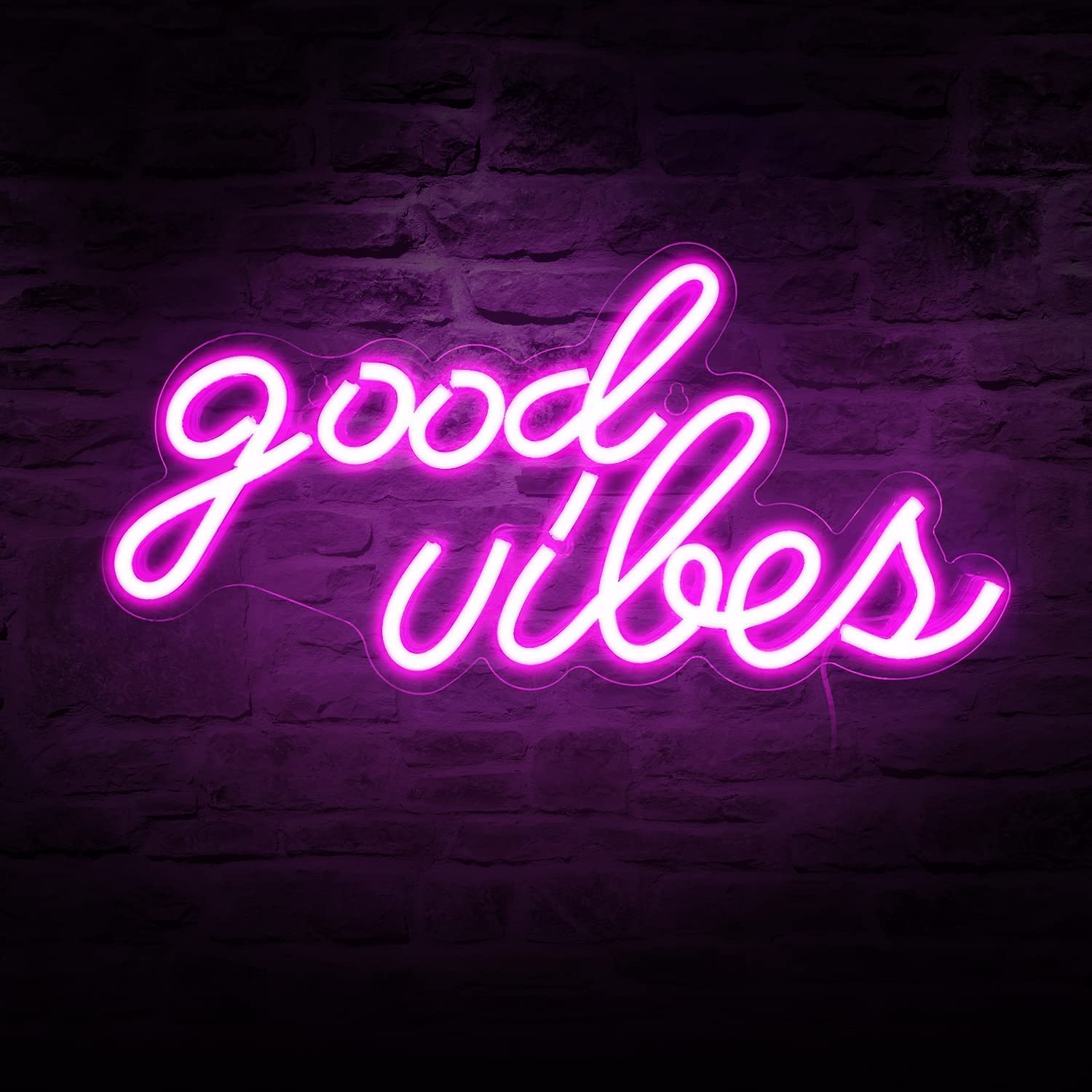 Buy THE PARTY Neon Sign Good Vibes Led Signs Neon Lights For
