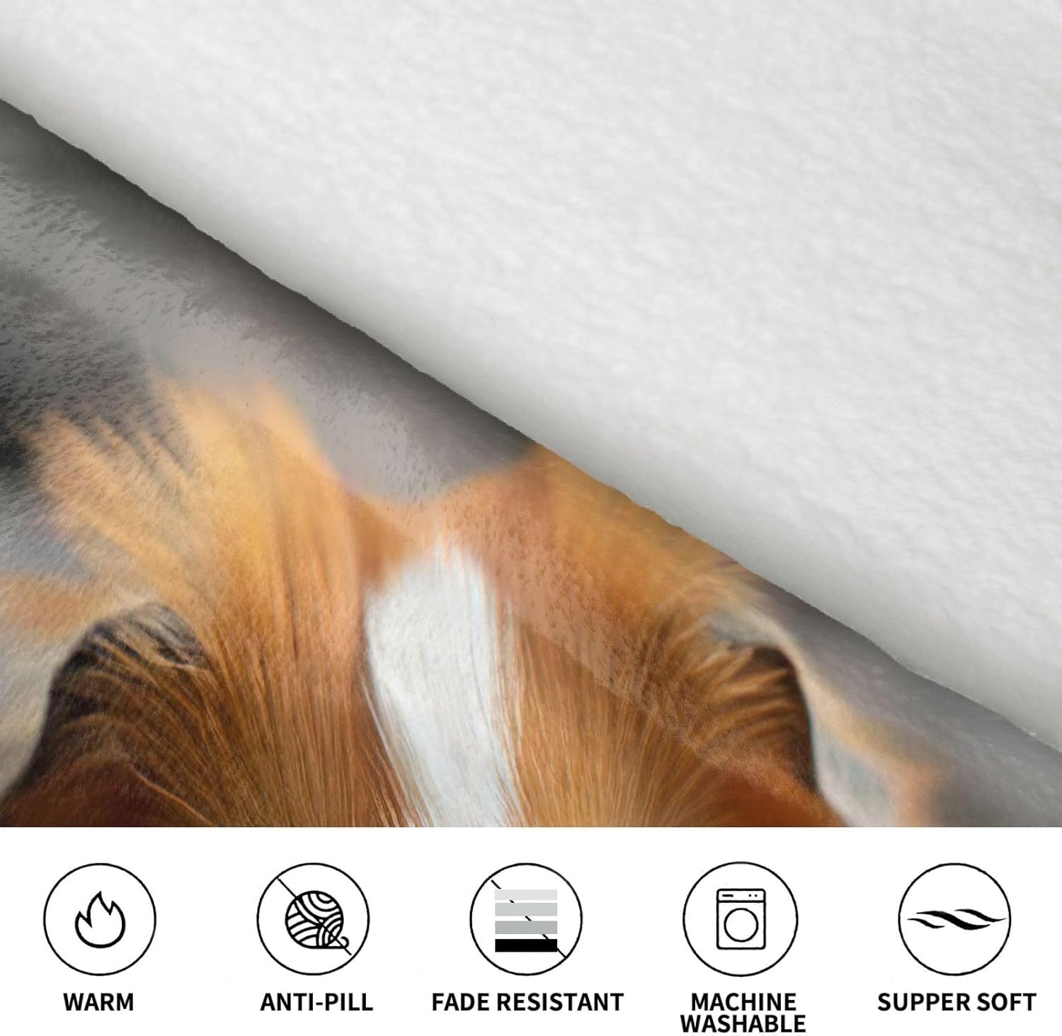 Guinea Pig Print﻿ ﻿winter Cozy Blanket Hoodie Wearable With Sleevesfor Christmas New Year Loungewear