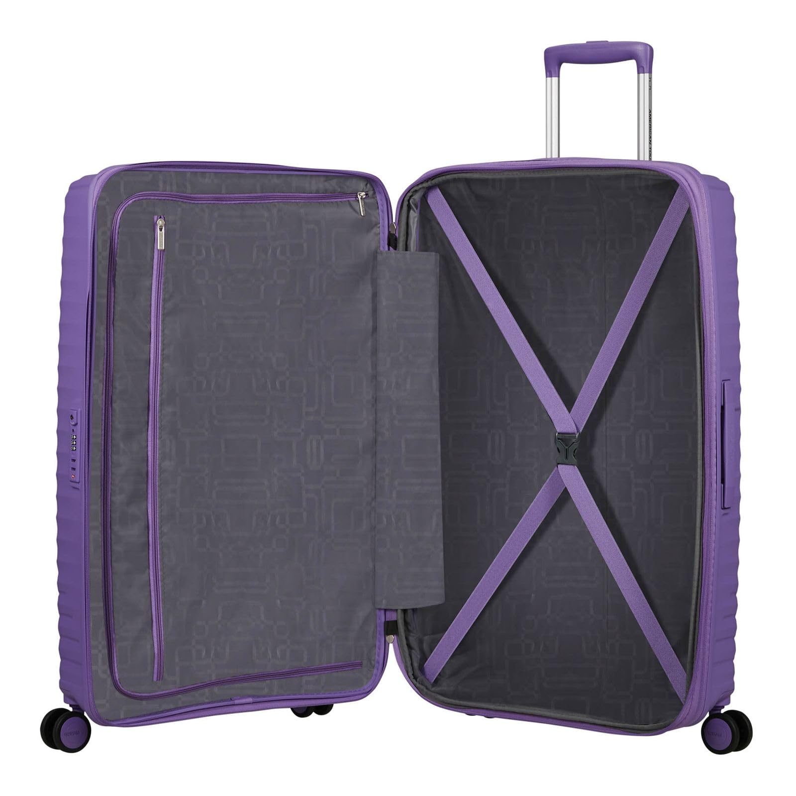 American Tourister Diablast Spinner 78/29 TSA EXP Trolley Purple Pulse púrpura