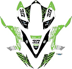 Sticker quad kawasaki KFX 450R | boutique en ligne autocollant et
