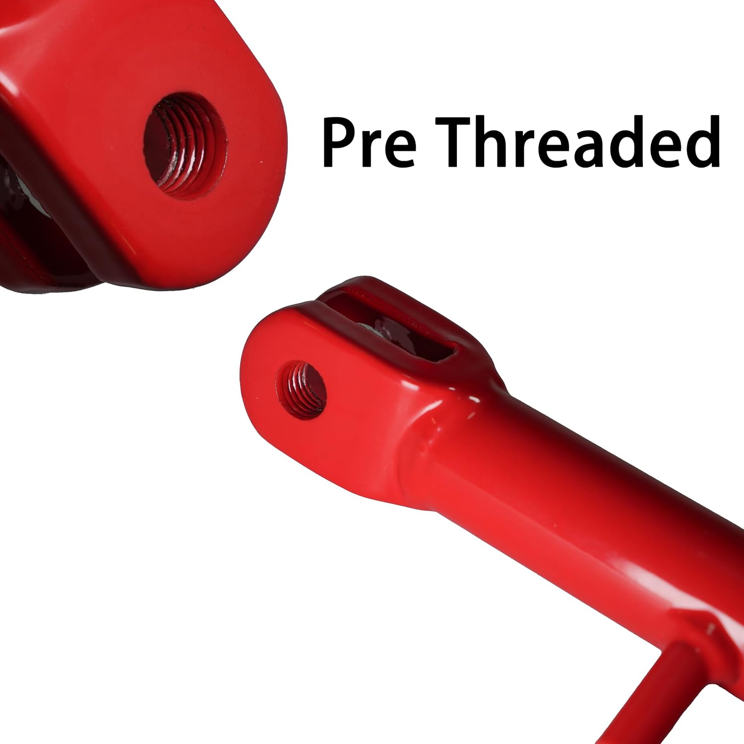 JMCHstore Mini Bike Kickstand w/Spring for Coleman B200R CT200U-EX BT200X Axis M200 212cc 196cc 200cc 6.5hp Powersports Mini Bike Parts (Red)