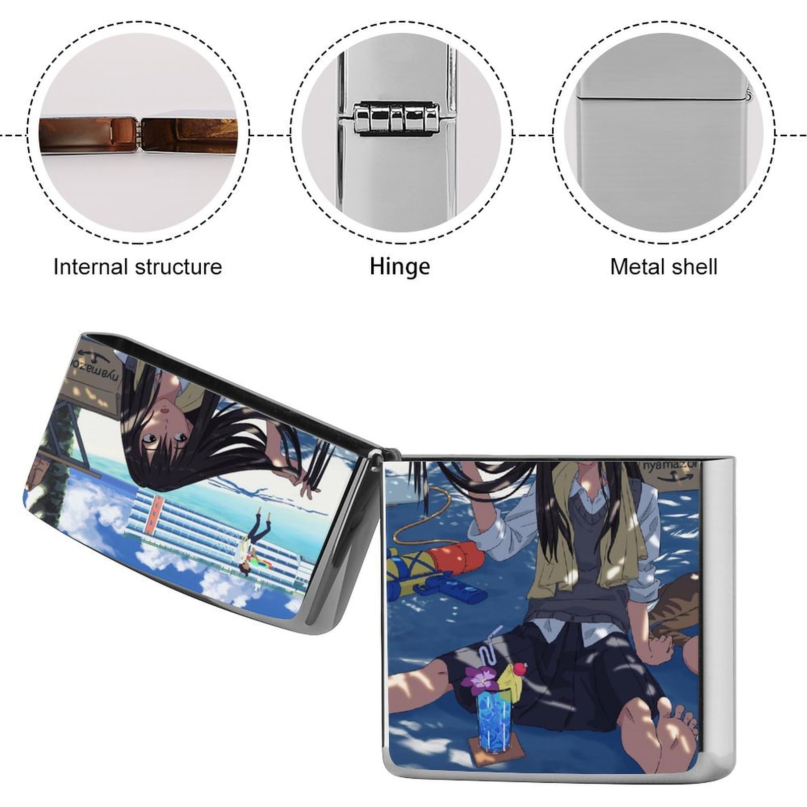Amazon.co.jp: UUkii(ウーキー)ライターケースZIPPOライター兼用