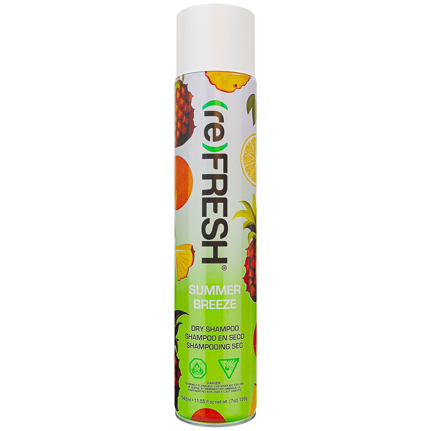 (RE)FRESH Dry Shampoo Spray - Benzene Free Powder Absorbs Oil For Silky Hair - Scented with No Residue