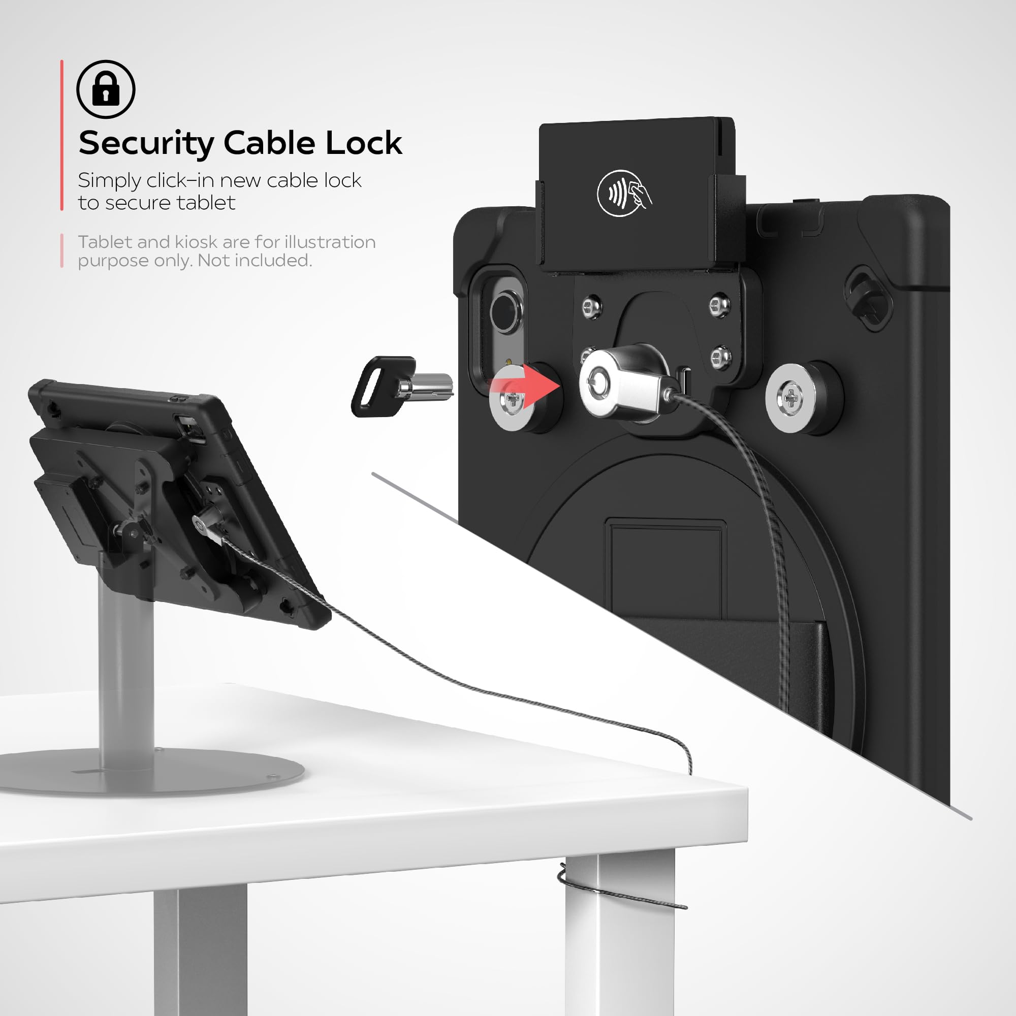 Wireless Charging Case - CTA Digital Wireless Tablet Case with Holder for Moby  5500 Card Reader for iPad 10th Generation 10 Inch Black: Amazon.de:  Electronics & Photo