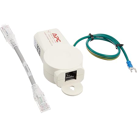 APC Surge Protector for Ethernet Data Port (10/100/1000 Base-T Ethernet lines), ProtectNet (PNET1GB)