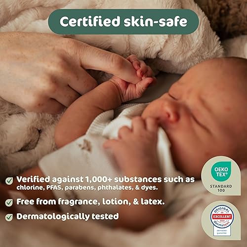 Miniatura 3 de Naty BioEmbrace - Pañales para bebé recién nacido, certificado seguro para la piel sensible, protección contra fugas de hasta el 100 %, suavidad de